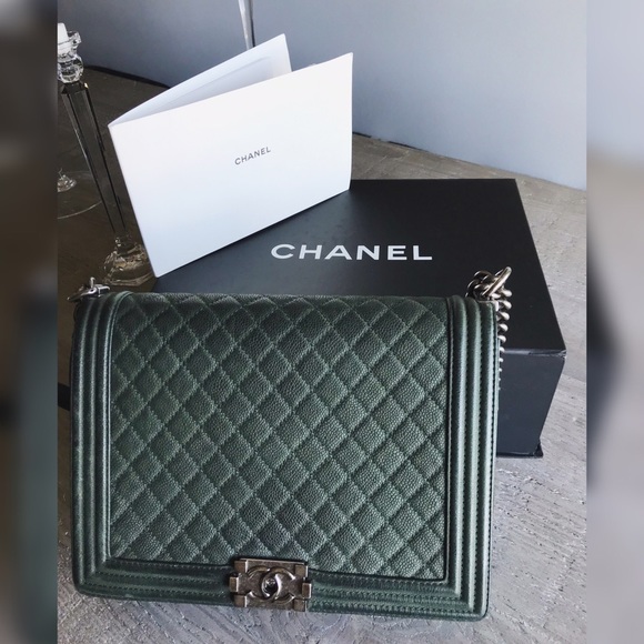 CHANEL Handbags - Large Chanel Boy Bag